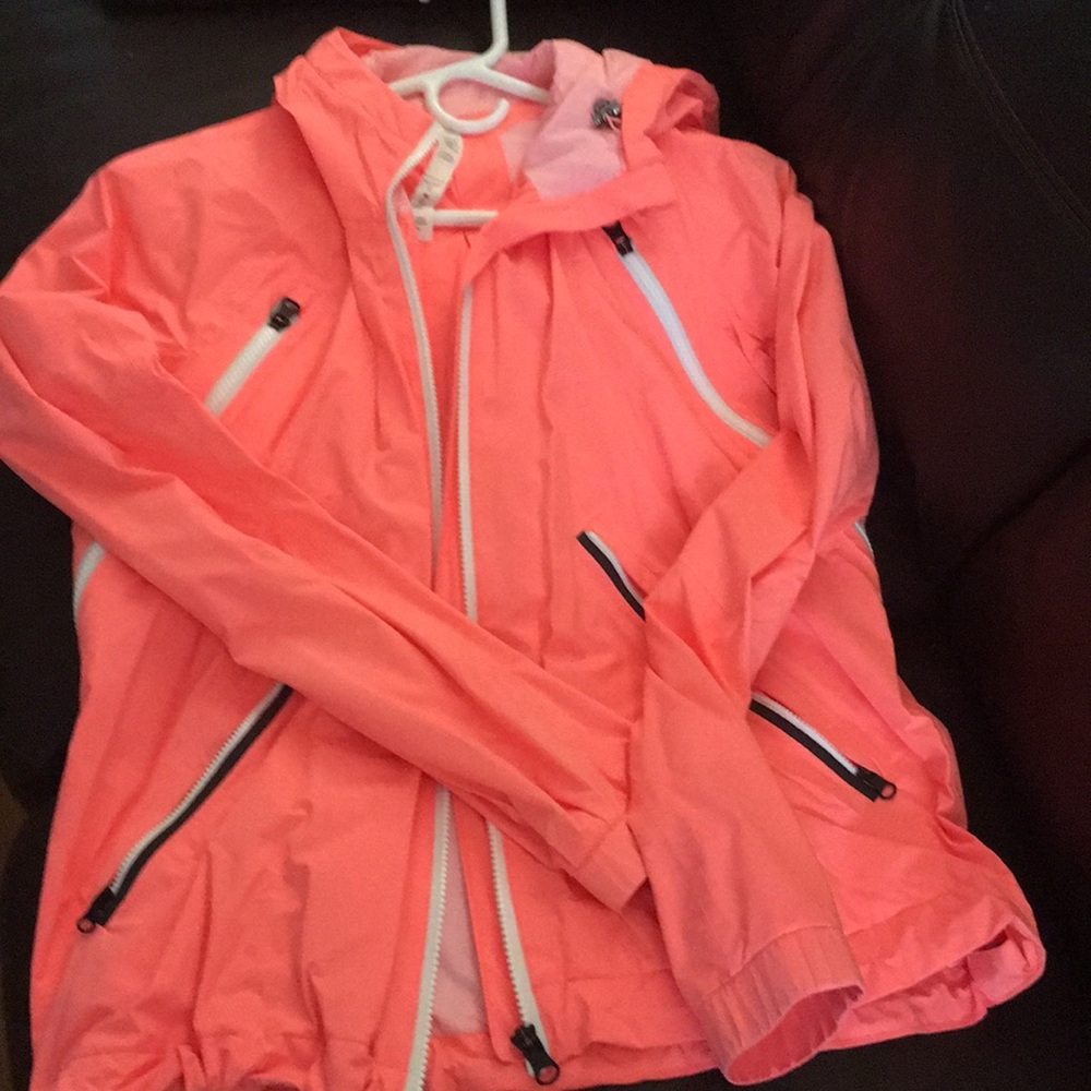 Lululemon neon coral jacket